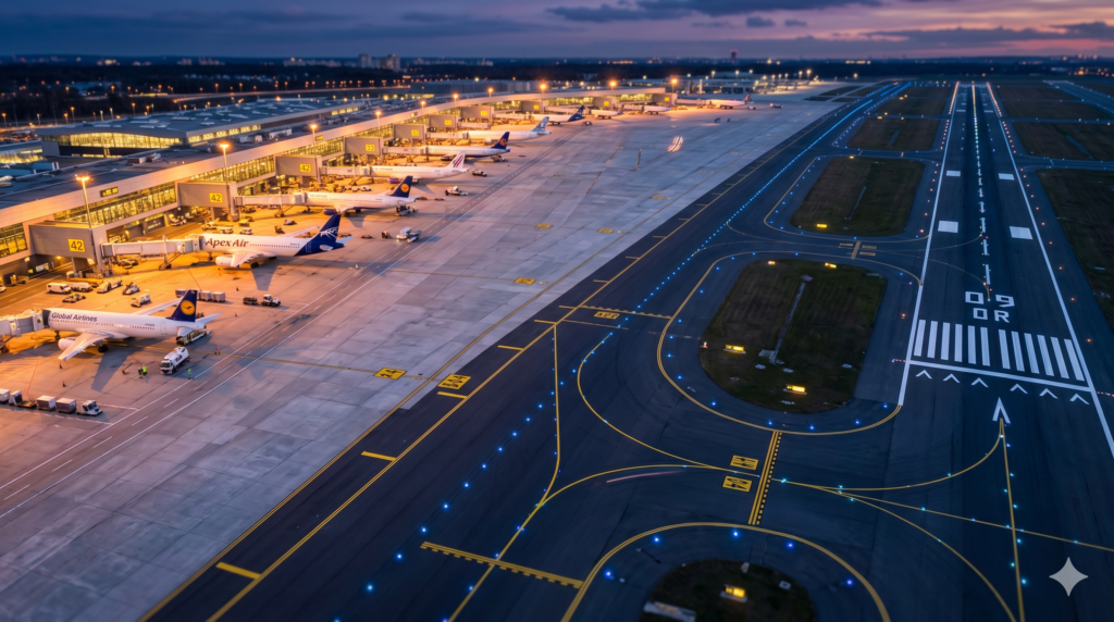 Ramp vs Apron vs Taxiway: Navigating the Airport Surface airport ramp apron and taxiway zones